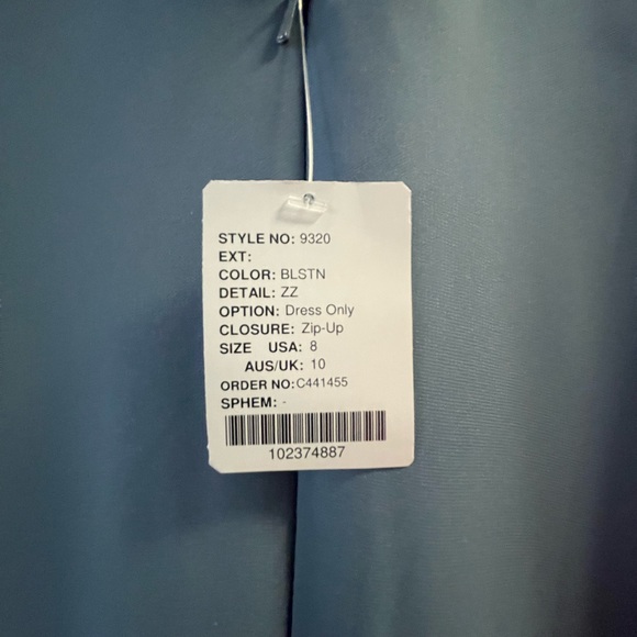 Brand New, Never worn, Never Altered Sorella Vita Formal Dress - Picture 3 of 5